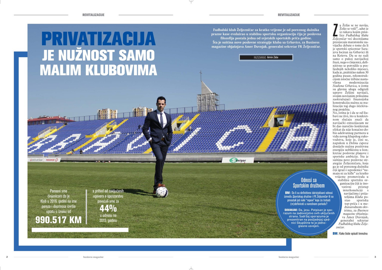 FKZ Amer Duvnjak Business magazine Intervju 1 (1)
