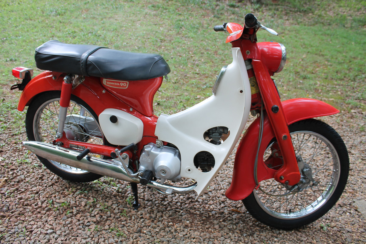 1969 honda 90 after