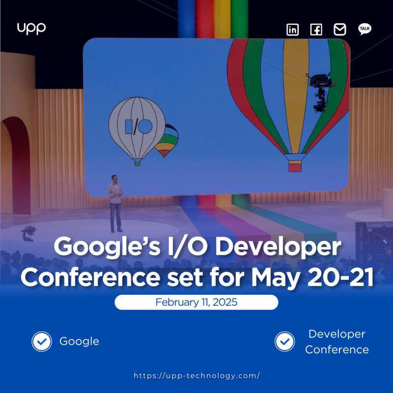 Google’s I/O developer conference set for May 20-21