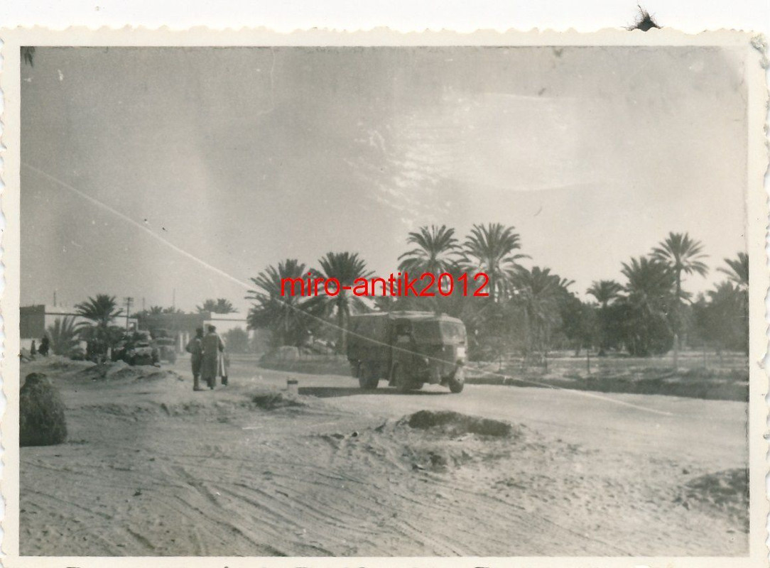 Afrikafeldzug, Rückzug von El Alamein, Lkw, 1942