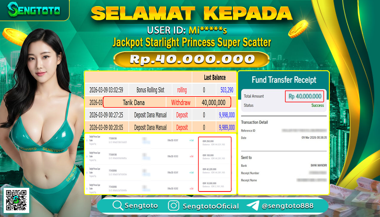BUKTI PEMBAYARAN SLOT STARLIGHT PRINCESS SUPER SCATTER