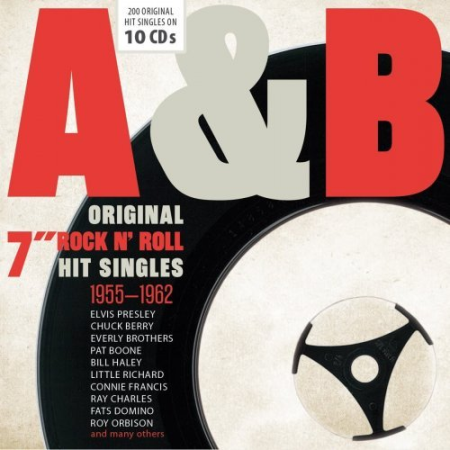 93f1d723 b63a 4357 ba47 27a11f581553 - A & B 7" Rock 'N' Roll Hit Singles, Vol. 1-10 (2016)