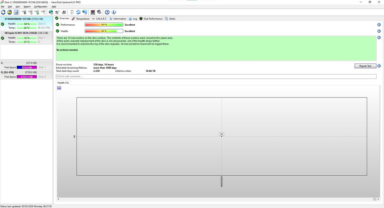 Seagate 3 5 4TB 01 S30148GG 84