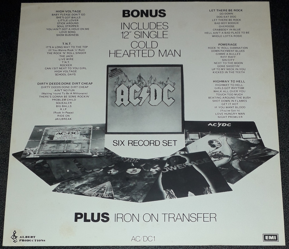 AC/DC, For Those About to Rock, original AUS pressing: was it issued ...