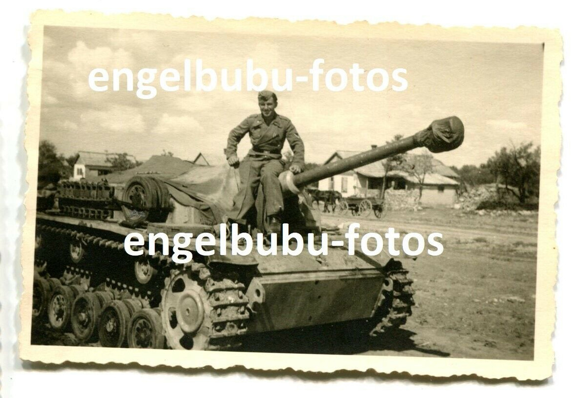 FOTO - PANZER - STURMGESCHÜTZ - Sturmgeschütz-Brig. 201 - Langrohr - EINSATZ 2