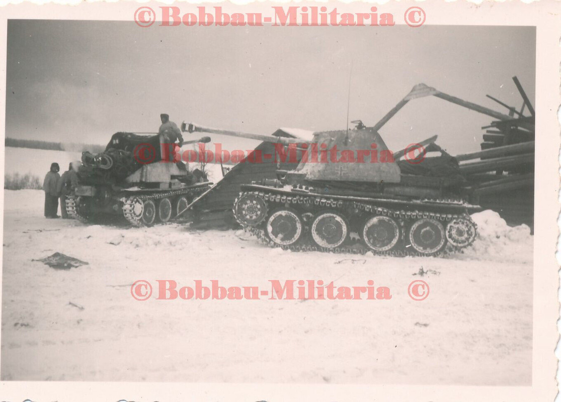 F36 Russland 1942 Panzerjäger Marder III SdKfz.139 in weißer Wintertarnung Front