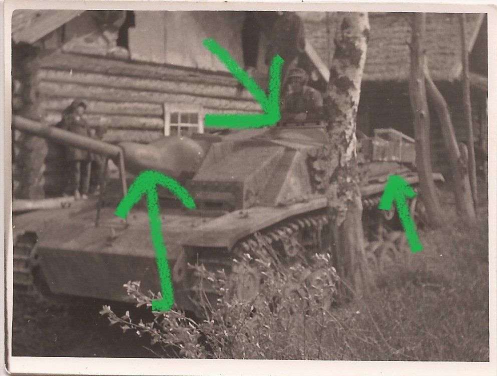 Sturmgeschütz III G Schlieffen Saukopfblende Bal