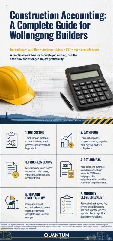 Construction Accounting A Complete Guide for Wollongong Builders