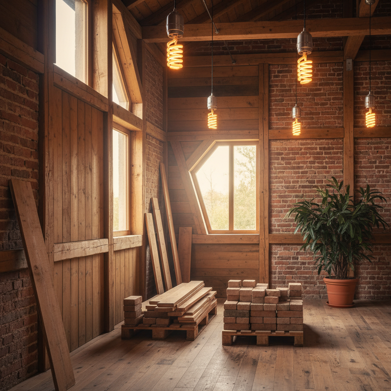 Эко-материалы в ресторане