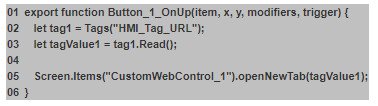 open a new browser tab in WinCC Unified PC Runtime open a new browser tab in WinCC Unified PC Runtime