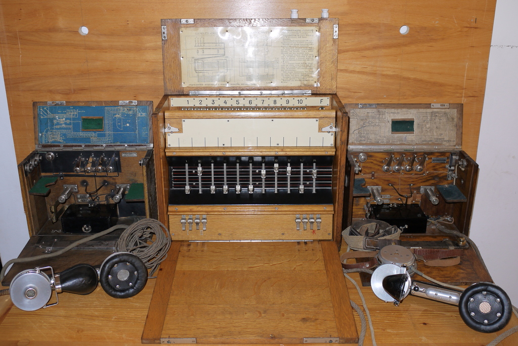 23M. központ és 7M. távbeszélők