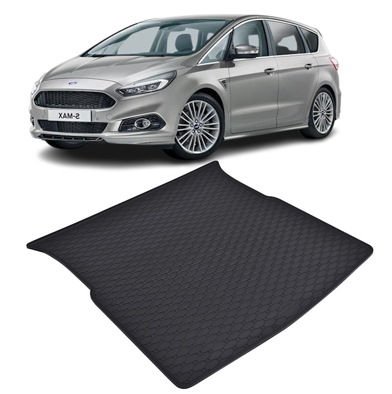 Tavita auto FORD S-Max 5 locuri 2007-2015, protectie portbagaj, Cri-Flo, din cauciuc 100%, compatibil cu autoturismul FORD S-Max 5