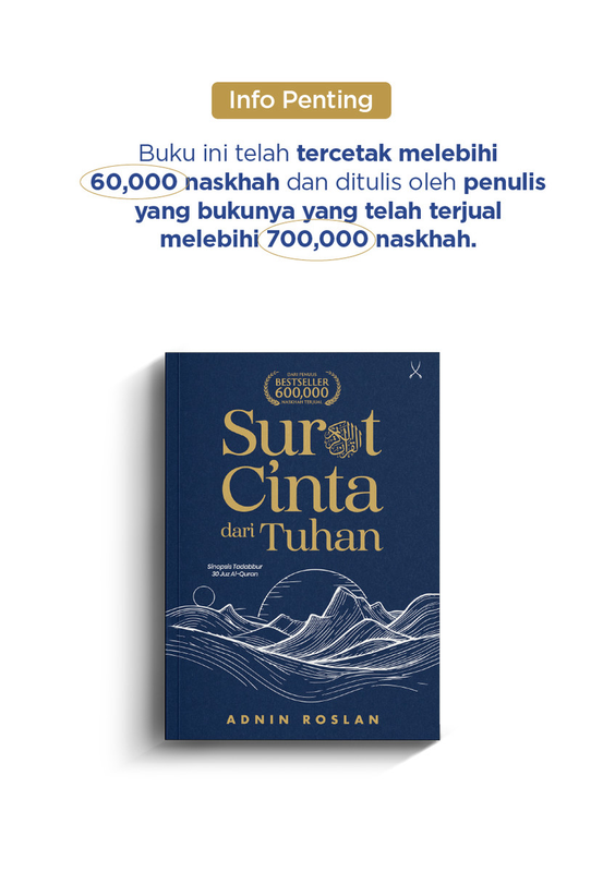 Terjual lebih 60,000 naskhah oleh penulis 700,000 naskhah