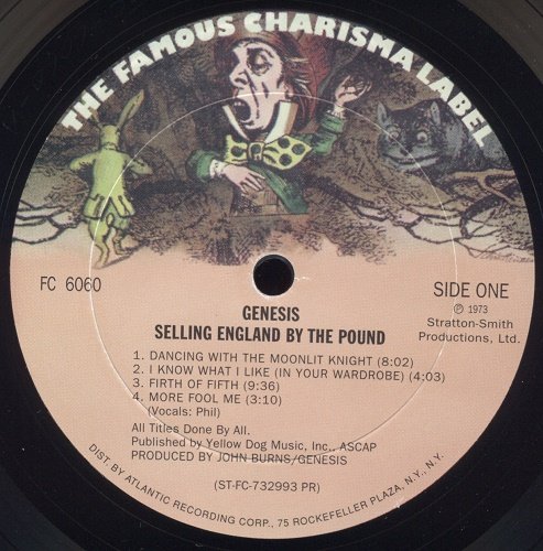 Genesis - Selling England By The Pound (1973) [3LP | Vinyl Rip 24/192] lossless+MP3