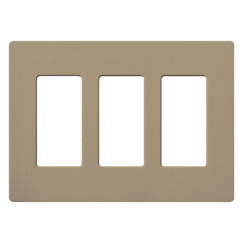 Lutron SC-3 Placa Decorativa Triple para Interruptores