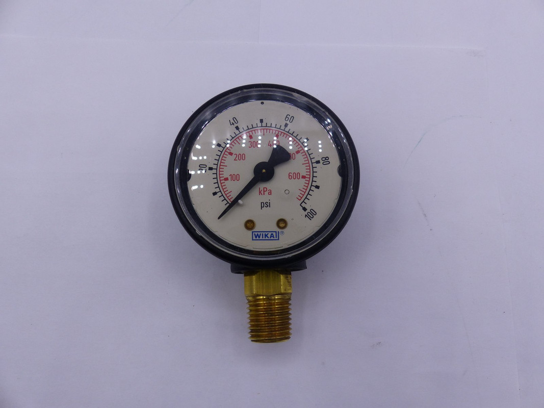 WIKA 0-100PSI PRESSURE GAUGE 52813492