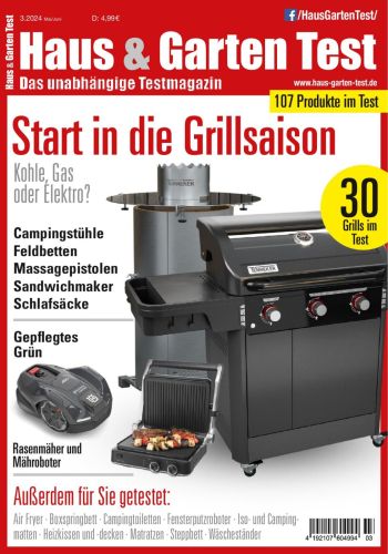 Cover: Haus und Garten Testmagazin Mai-Juni No 03 2024