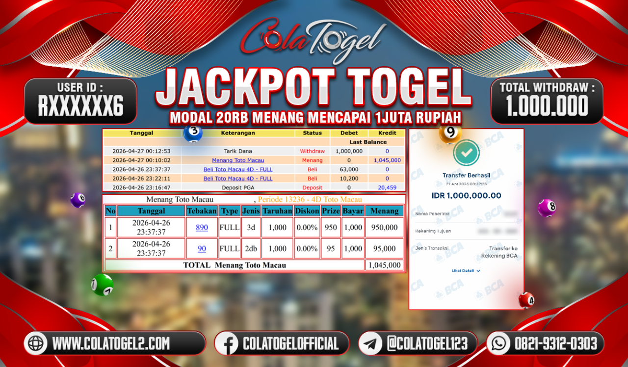 JACKPOT SLOT GACOR!!