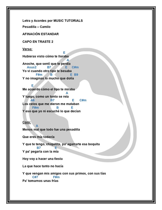 Pesadilla-Camilo-Letra-y-Acordes-by-MUSICTUTORIALS-page-0001