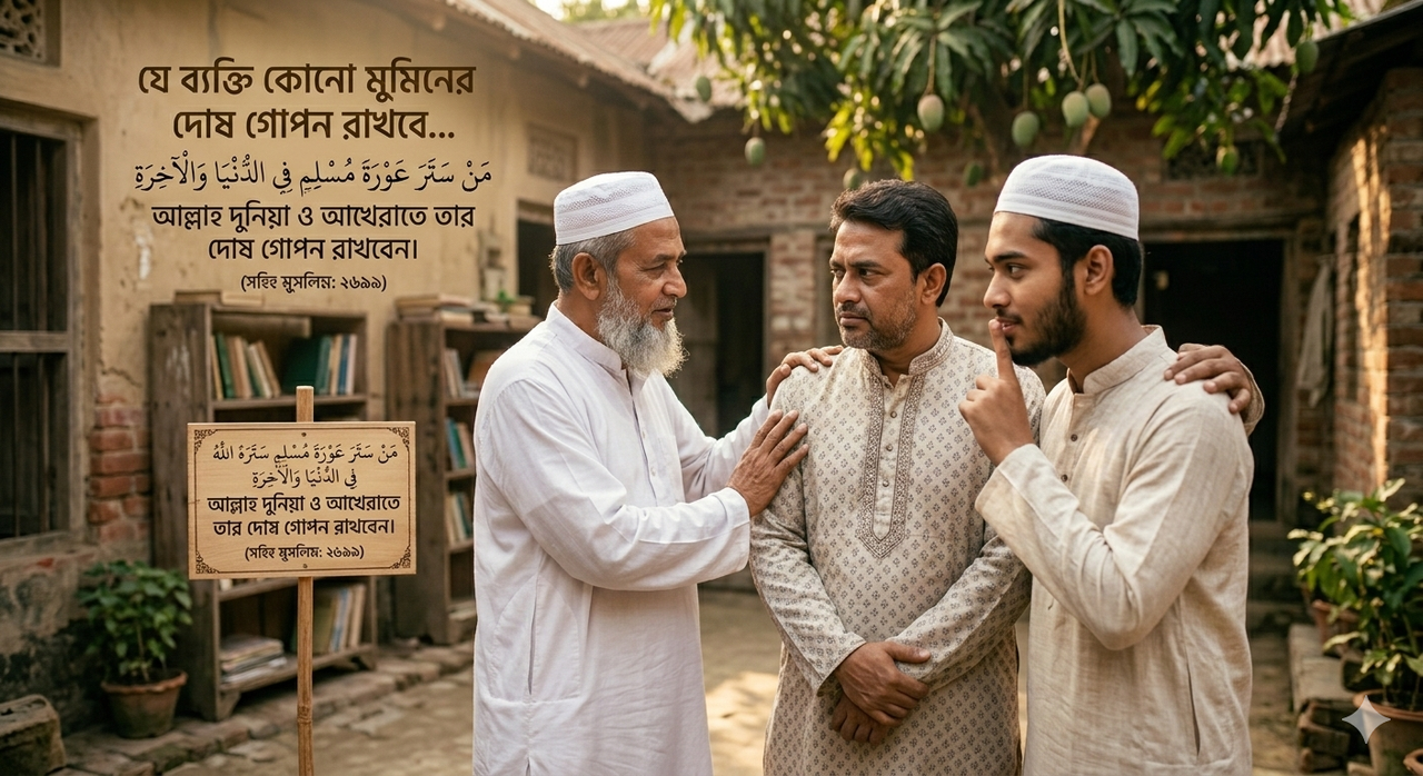 Empathy and Covering Others Faults in Islam