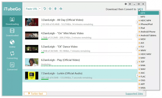 iTubeGo YouTube Downloader 7.0.0 Multilingual