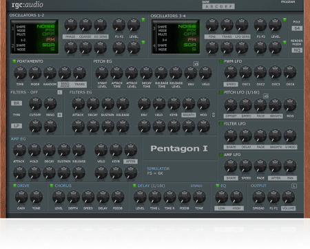 Cakewalk Pentagon I 1.5.0
