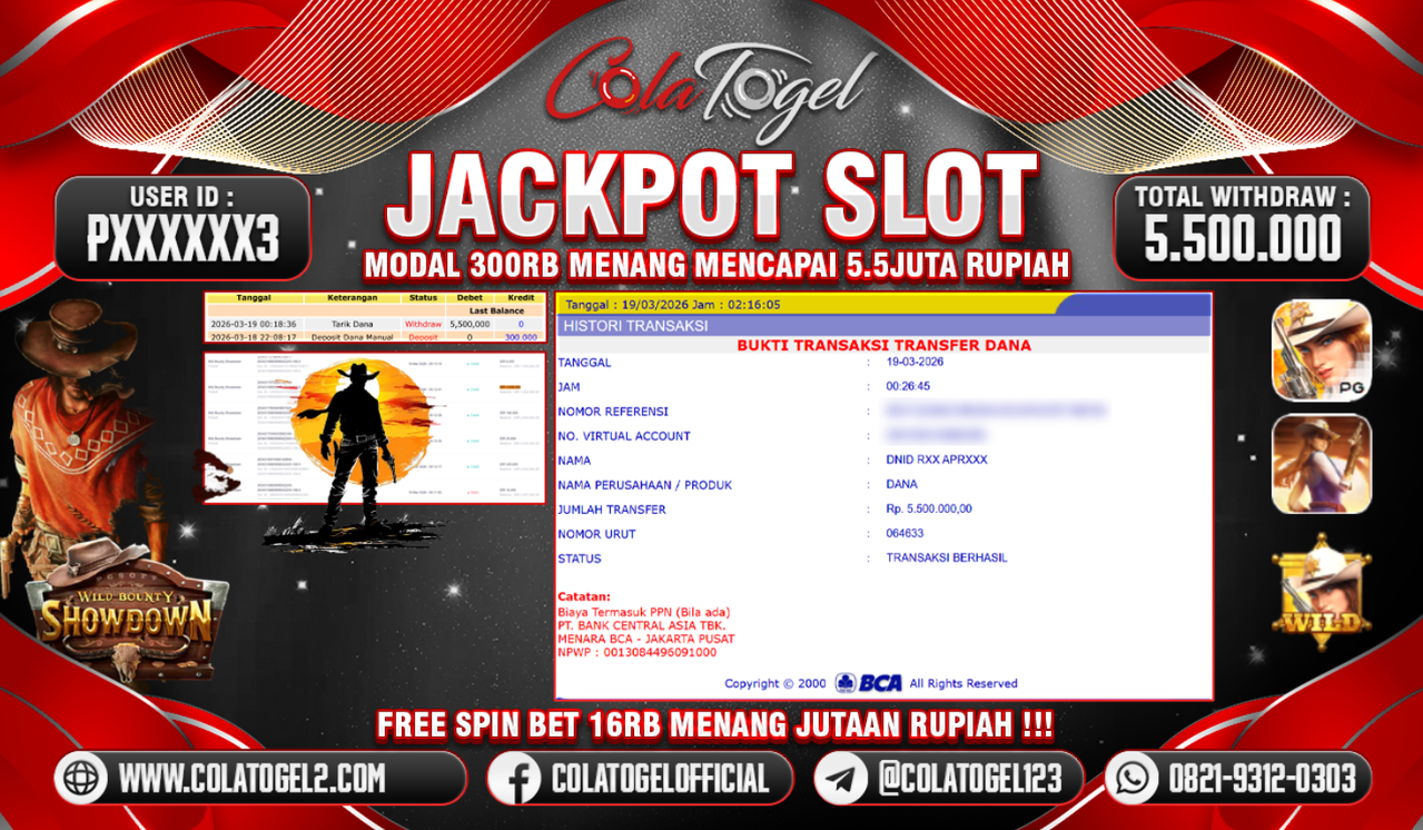 JACKPOT SLOT GACORR!!