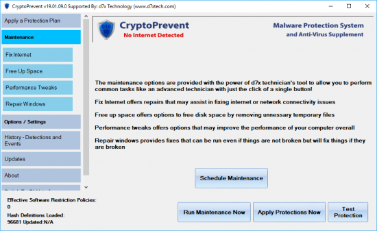 CryptoPrevent Premium 19.01.09.0. CryptoPrevent Premium 19.01.09.0.