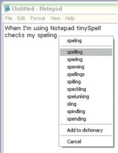 tinySpell+ 1.9.6.2