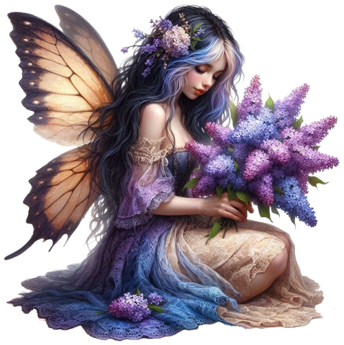 Fairy&Lilacs1AImadeByLoriM2-24