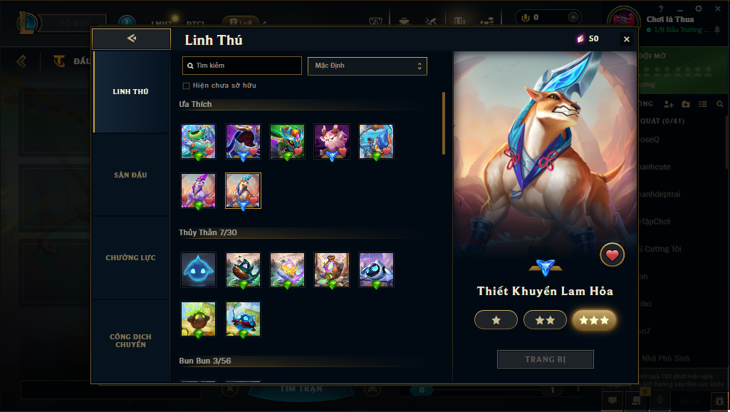 Acc DTCL # - Không Khung