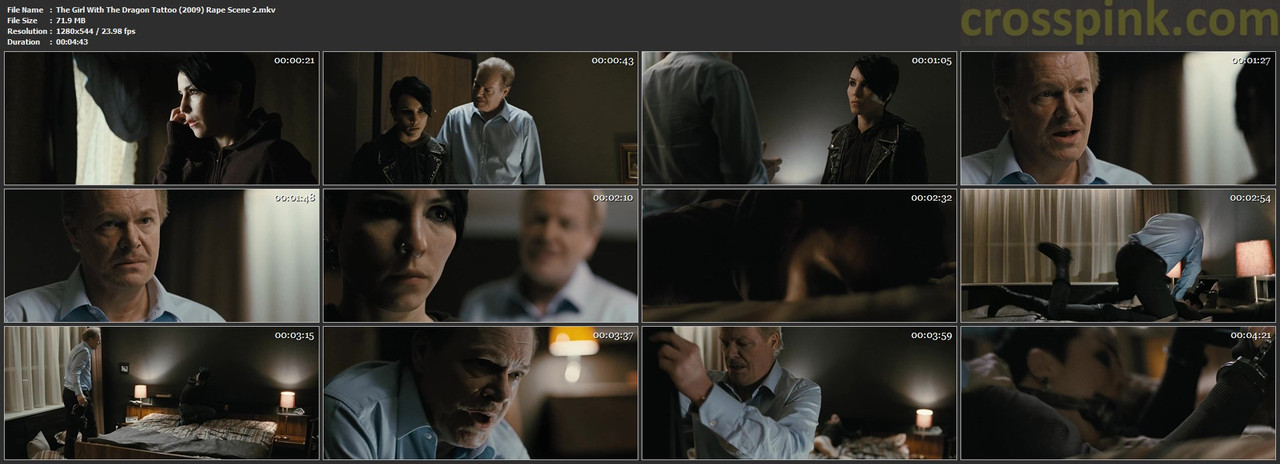 The Girl With The Dragon Tattoo (2009) Rape Scene 2.mkv