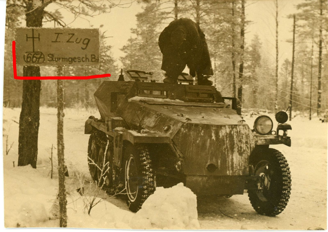 Halbkette Sturmgeschütz Brigade 667