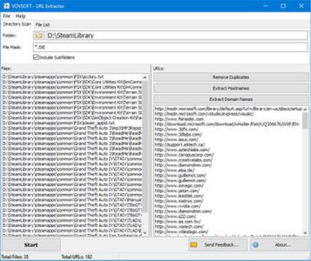 VovSoft URL Extractor 1.3 Portable