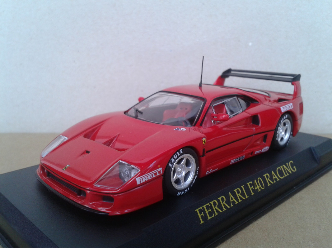 1989 Ferrari F40 Racing (Ixo - nº 39 Ferrari RBA) (2)