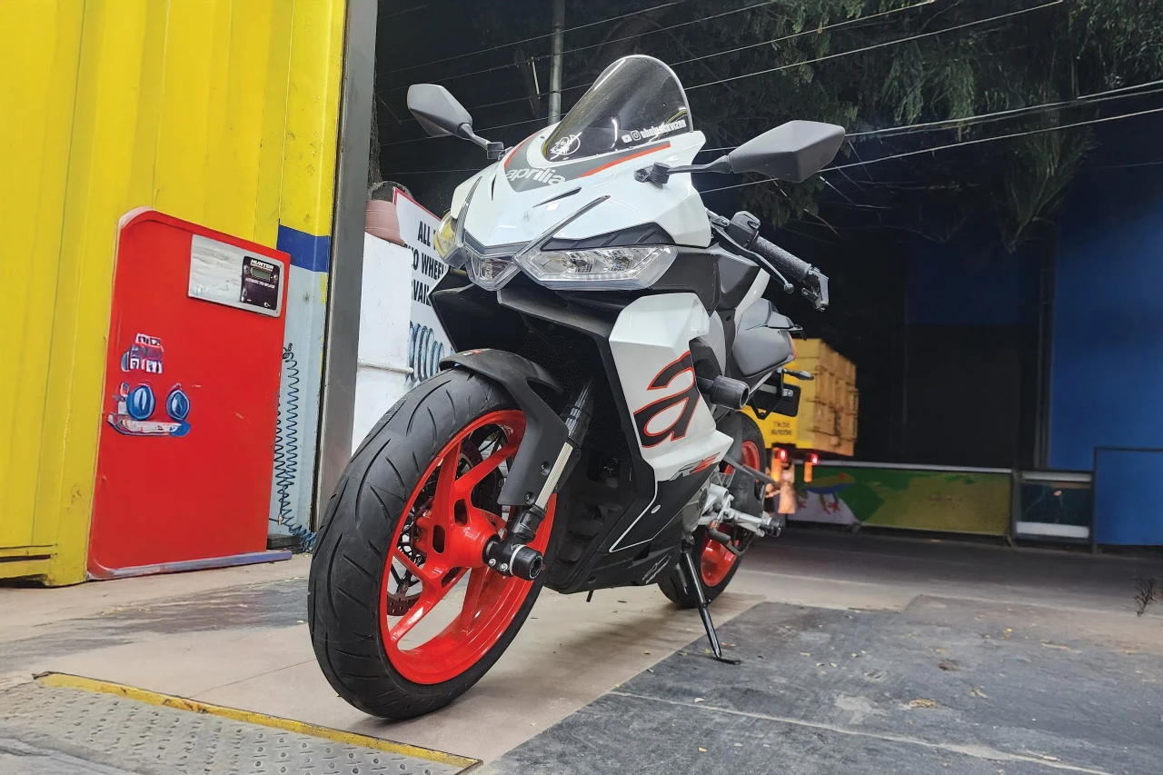 Torque Block tyre expertise for Aprilia RS 457