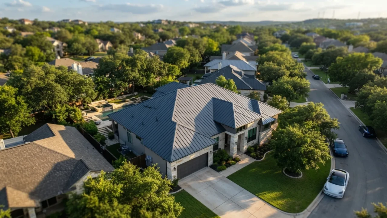 Professional metal roof installation by experienced contractor San Antonio Texas