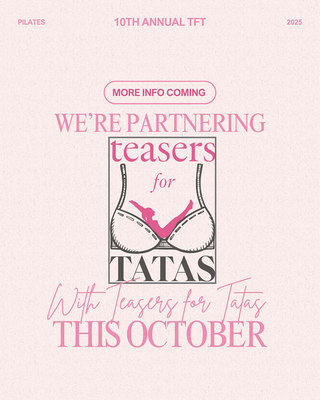 We are partnering with Teasers for Tatas this October