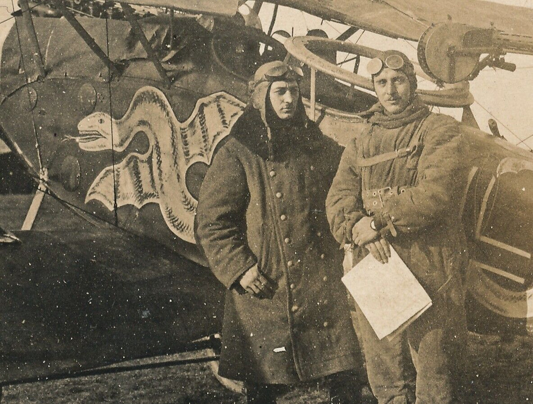 TOP! Foto AK - Flugzeug mit Kennung Sachsen sächsische Schlachtstaffel 38 - 1.WK (1)