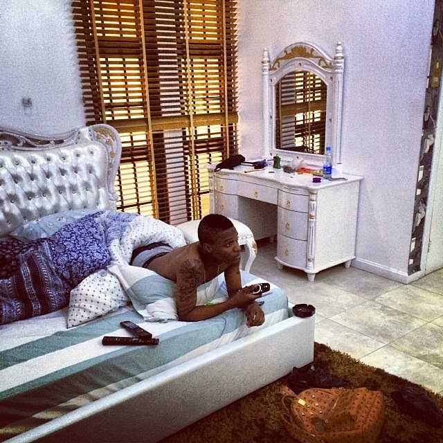 Wizkid's house in Lekki