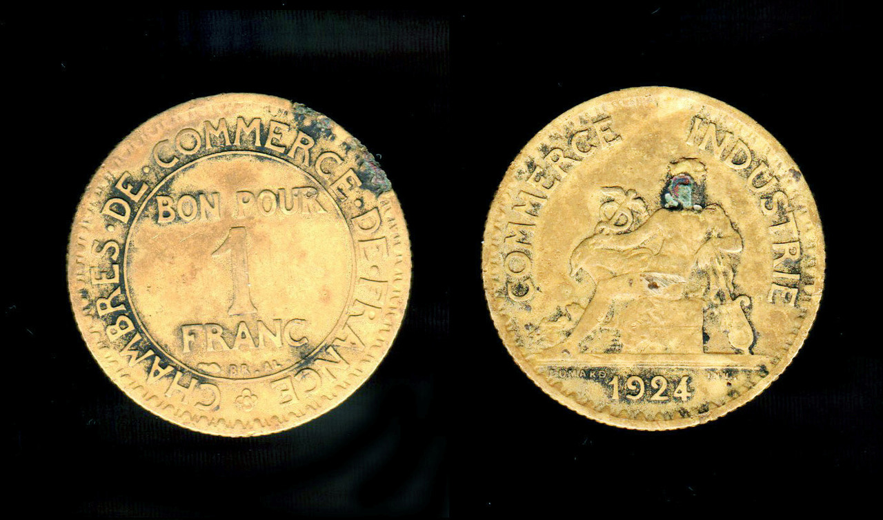 2014-07-16 - 1 Franc 1924 -puisto