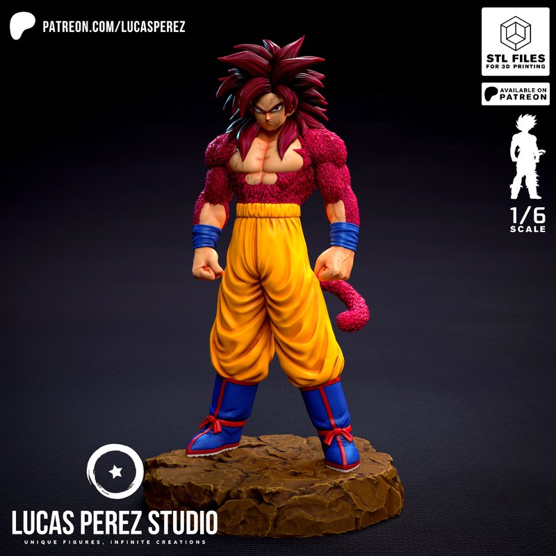 Goku SSJ4 - Dragon Ball Daima