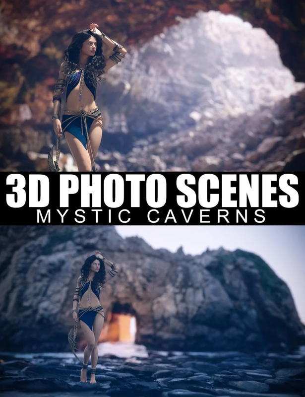 3d photo scenes mystic caverns 00 main daz3d