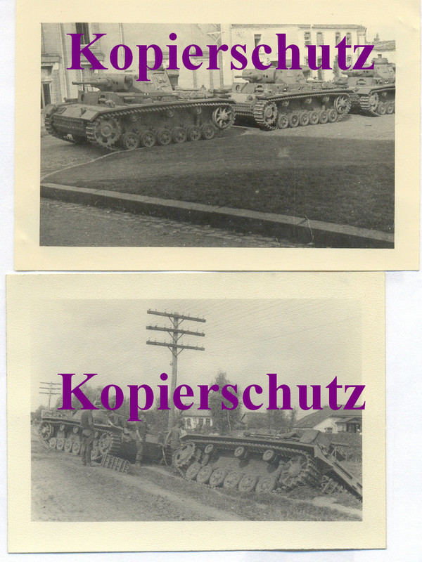 Panzer III Sturmgeschütz III in Russland 1941