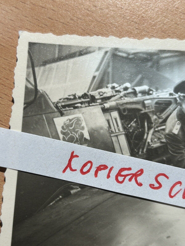 Messerschmitt ME 109 mit Staffelfoto Offizier (1)