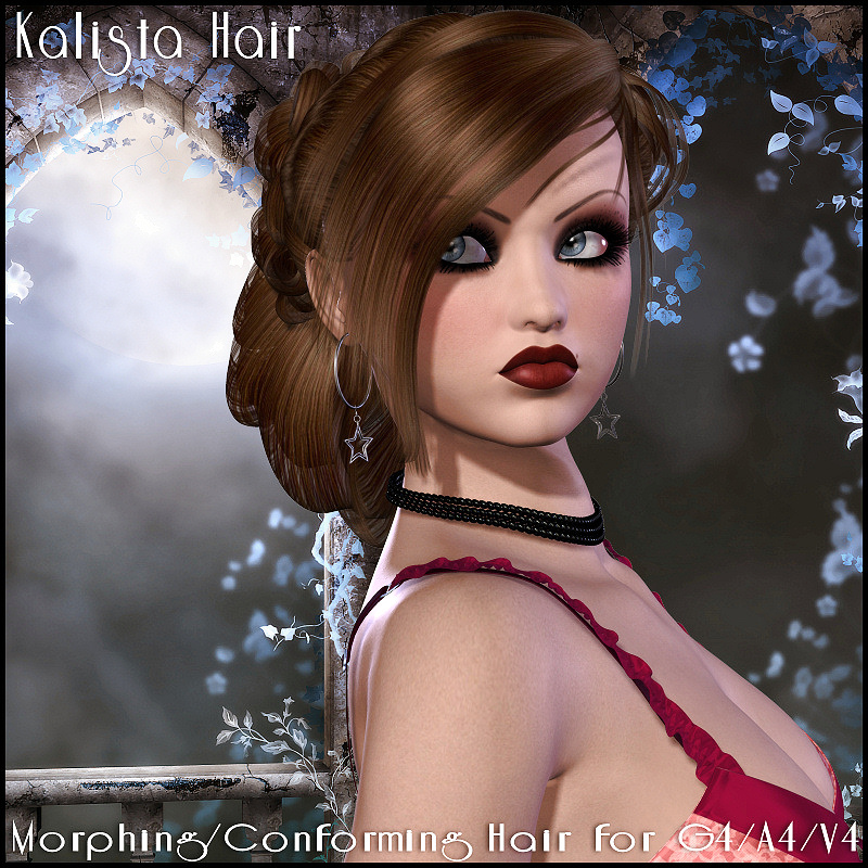 Kalista Hair for G4/A4/V4 Kalista Hair for G4/A4/V4