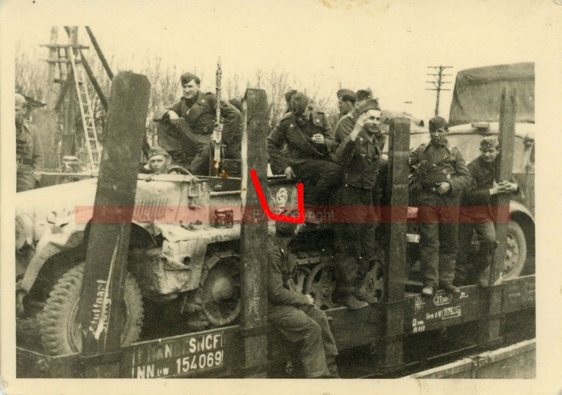 Cabrio PKW Auto Wagen Wappen Kennzeichen Sturmgeschütz StuG Batterie 666