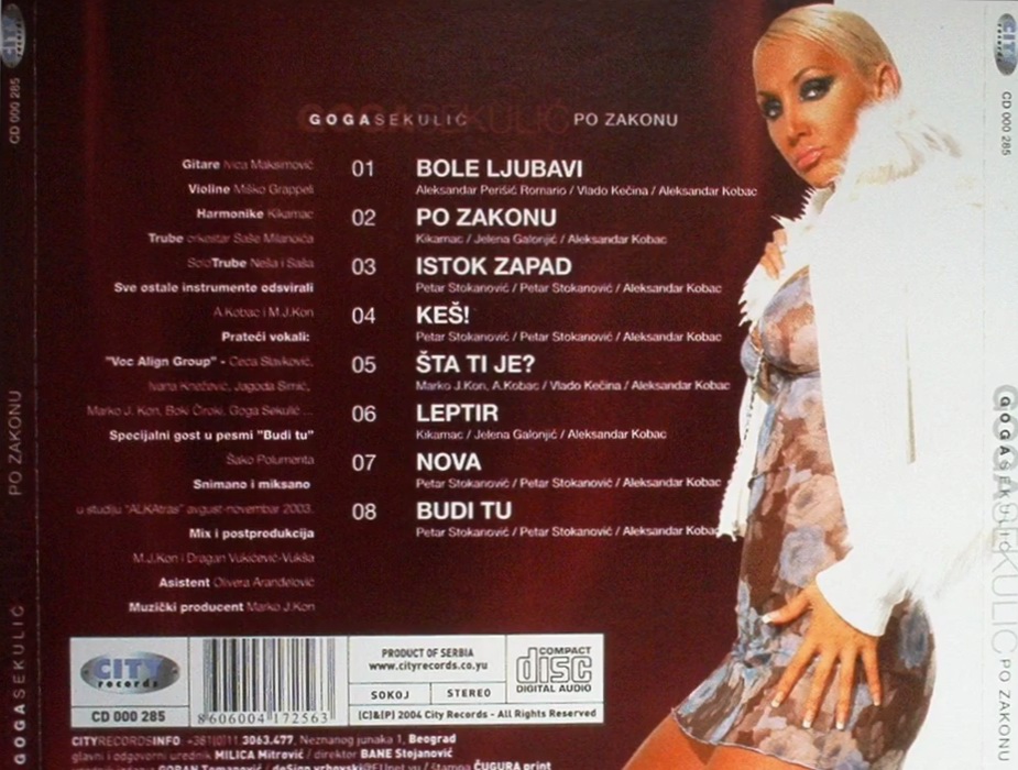 Goga Sekulic - 2004 - Po zakonu - zadnja