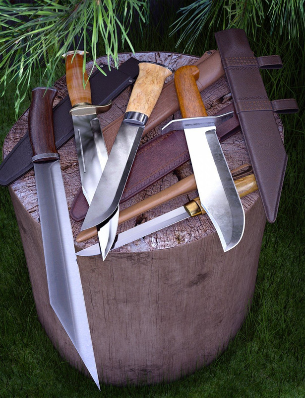 00 main small blades 1 knives daz3d