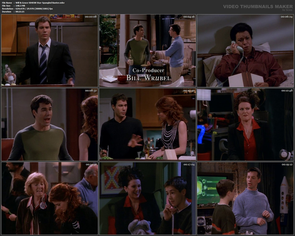 Will & Grace S04E08 Star-Spangled Banter.mkv